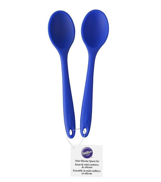 Powder Blue Silicone Spoons – Simply Sweet Kids