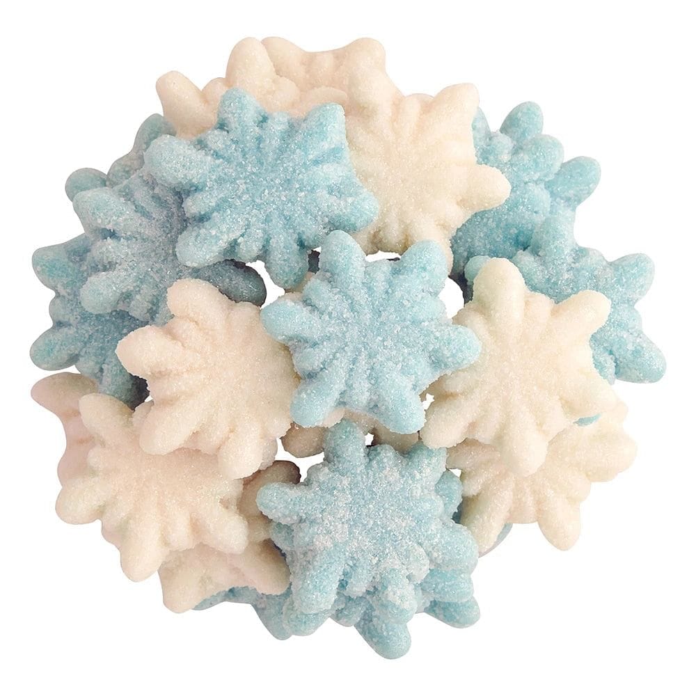 Blue Snowflake - Shaped Glitter