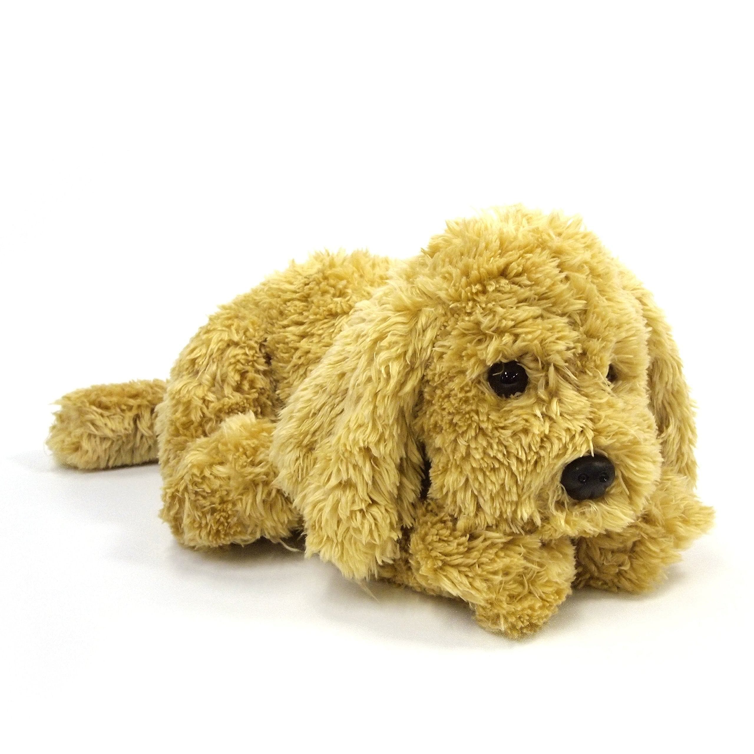 Muttsy Dog Stuffed Animal Plush, Beige, 14 inch