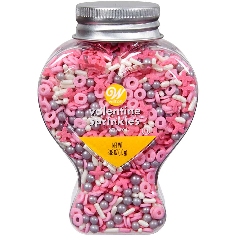 Wilton Heart Shaped Valentine Sprinkles