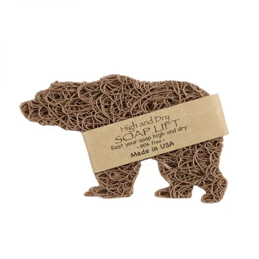 Bear Soap Lift Soap Saver - Brown