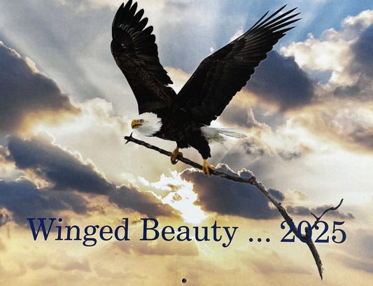 2025 Winged Beauty Wall Calendar