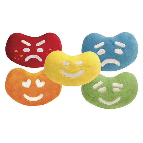 Jelly Belly Mixed Emotions Plush Jelly Bean -