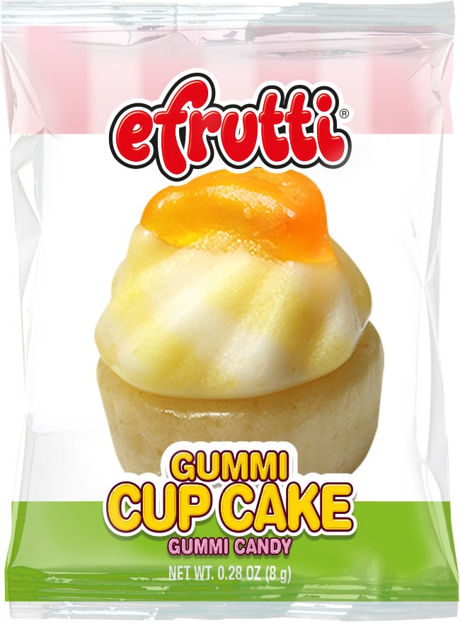 Efrutti Gummi Cupcake