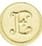 Brass Sealing Wax Initials -