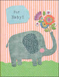 Leaning Tree Notions Card - New Baby