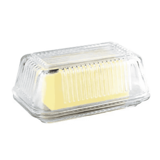 Ribbed Butter Dish