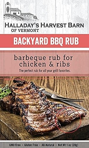 Halladay's Backyard BBQ Rub For Chicken and Ribs