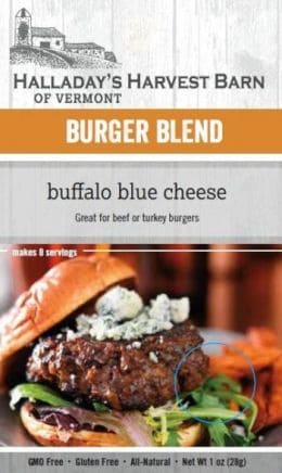 Halladay's Buffalo Blue Burger