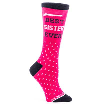 Pocket Socks - Best Sister Ever - Womens