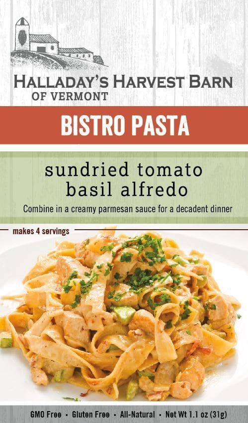 Halladay's Sundried Tomato Basil Alfredo