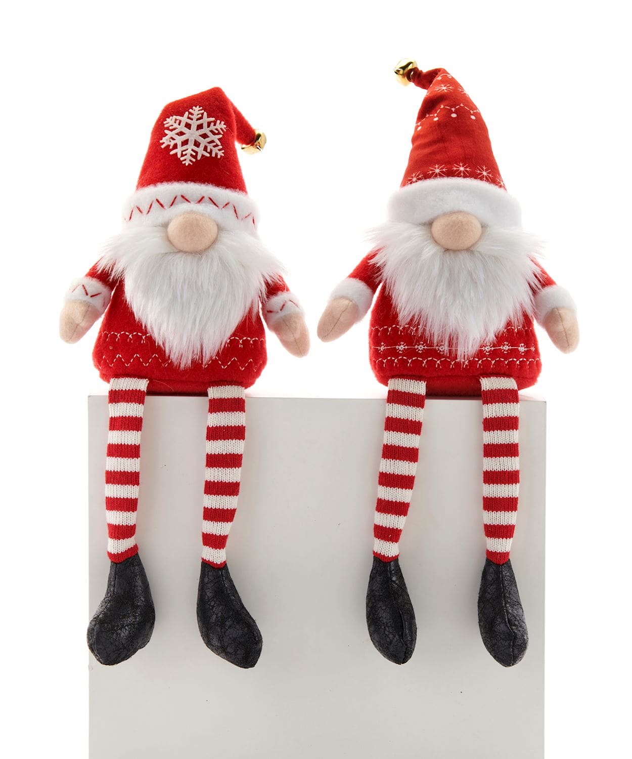 Red Santa Shelf Sitter -