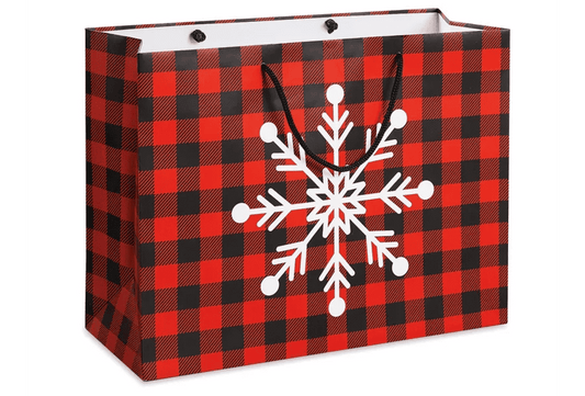 Holiday Eurototes - 16 x 6 x 12", Vogue, Snowflake