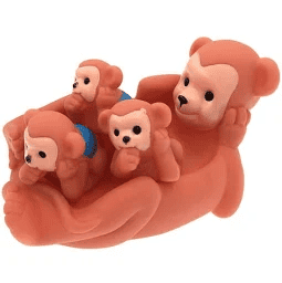 Monkey Family  Bath Toys