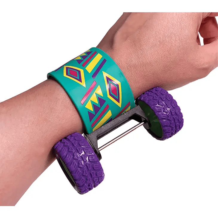 Skateboard Pull Back Slap Bracelet -