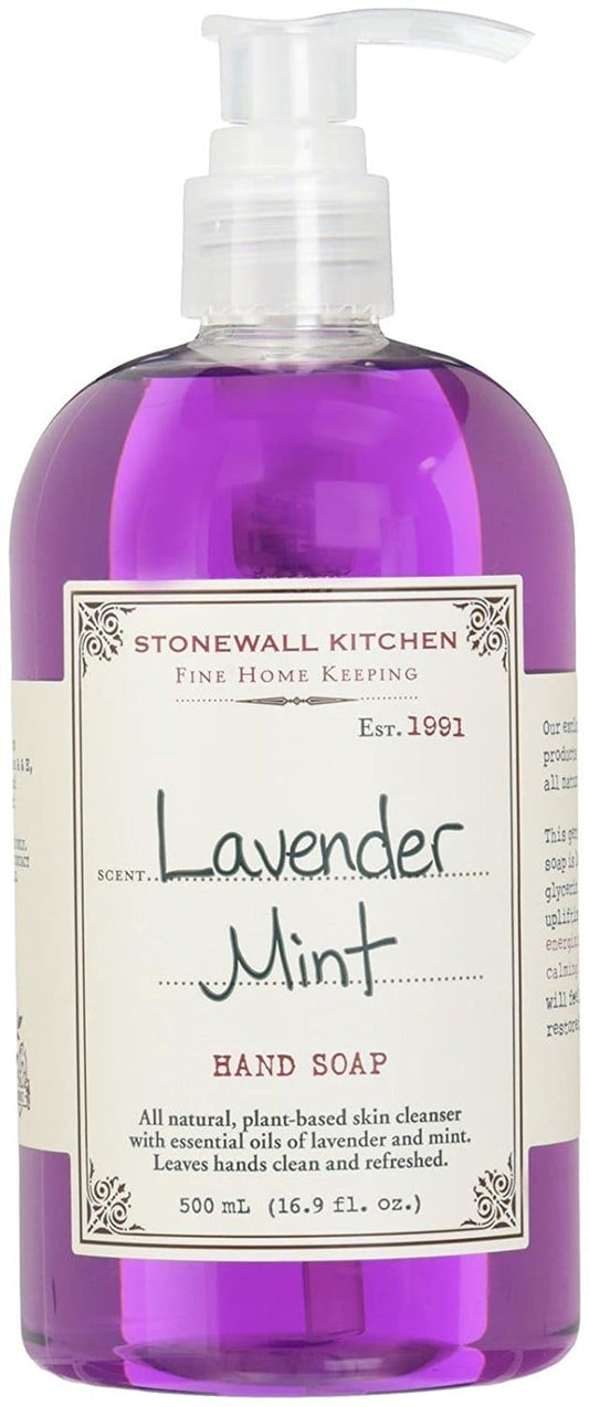 Stonewall Kitchen Lavender Mint Hand Soap - 16.9 fl oz bottle