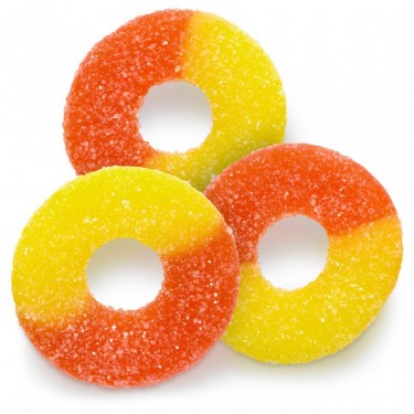 Peach Rings - 1 Pound