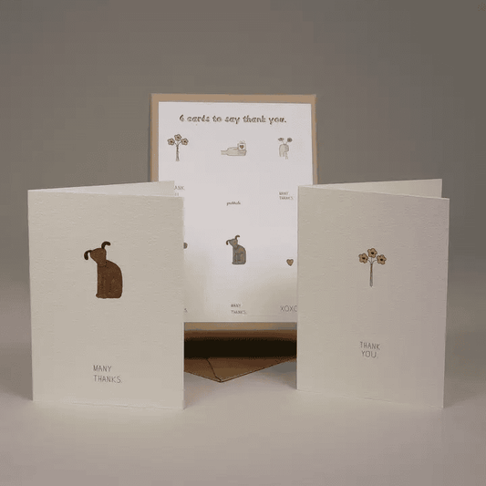 Six Tiny Cards To Express Your Gratitude- Boxed Cards
