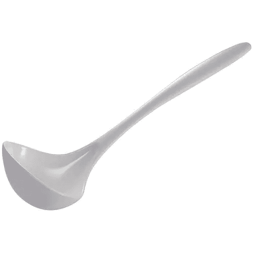 Soup Ladle - White 11 1/4"