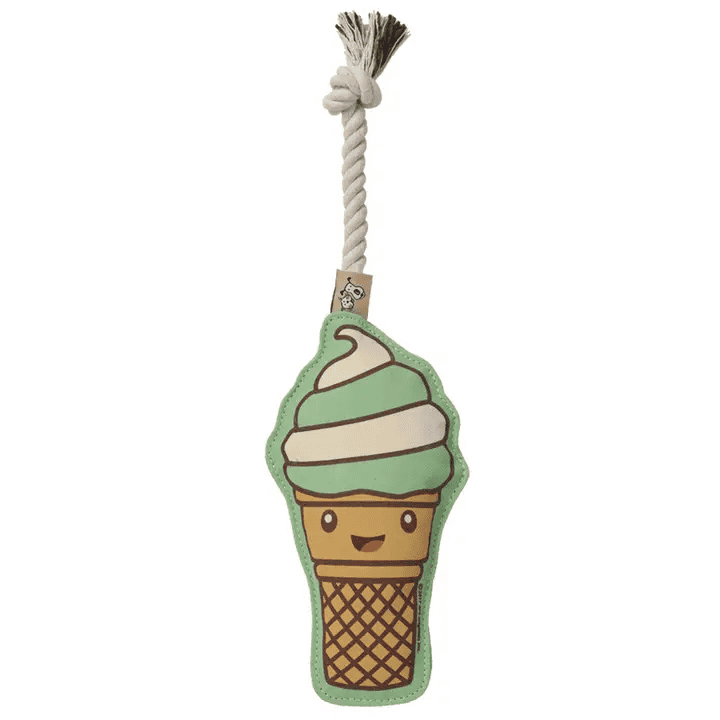 Ice Cream Rope Dog Toy