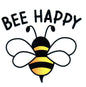 Bee Happy Bee Sticker