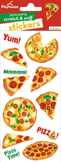 Pizza Scratch & Sniff Stickers