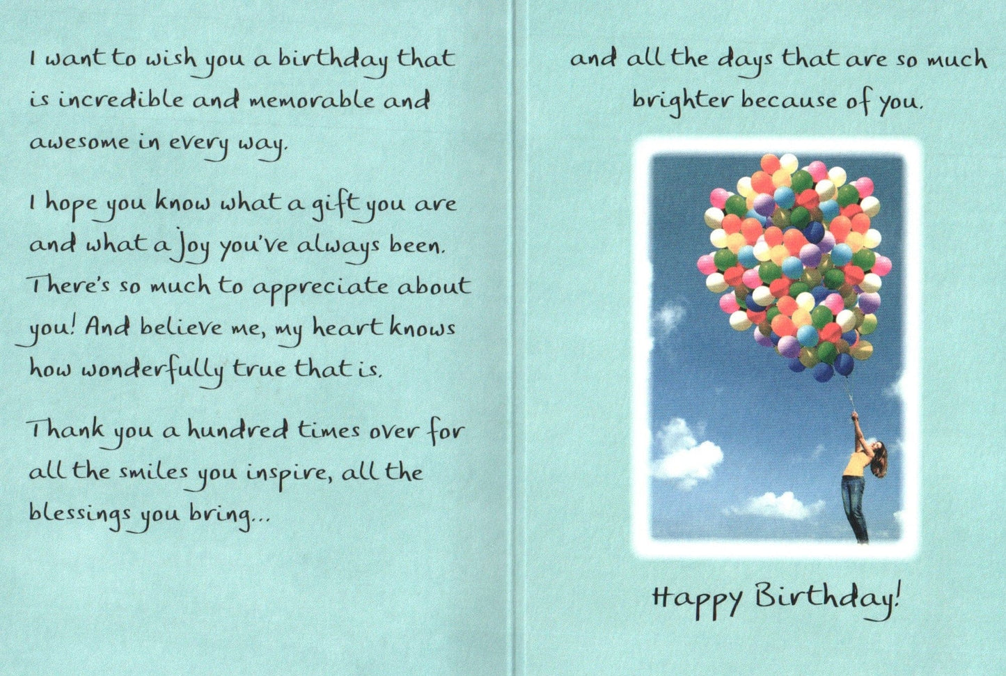 Someone Like You Shouldn't Be Given Just Any Old Birthday Card