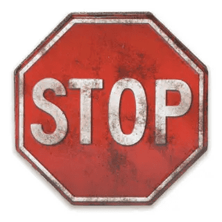 Stop Sign  Magnet