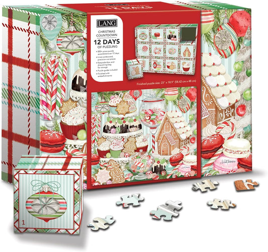 Holiday Treats Countdown Calendar - 500 Piece Puzzle