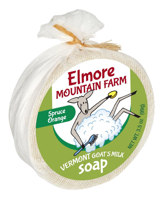 Elmore Mountain Farm Goat's Milk Soap - Spruce Orange