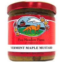 Fox Meadow Farm Vermont Maple Mustard