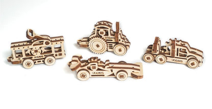 Ugears U-Fidget 4 Pack -