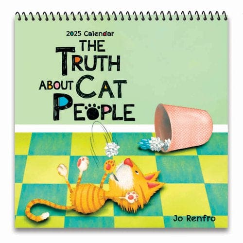 2025 Wall Calendar - "The Truth About Cat People"
