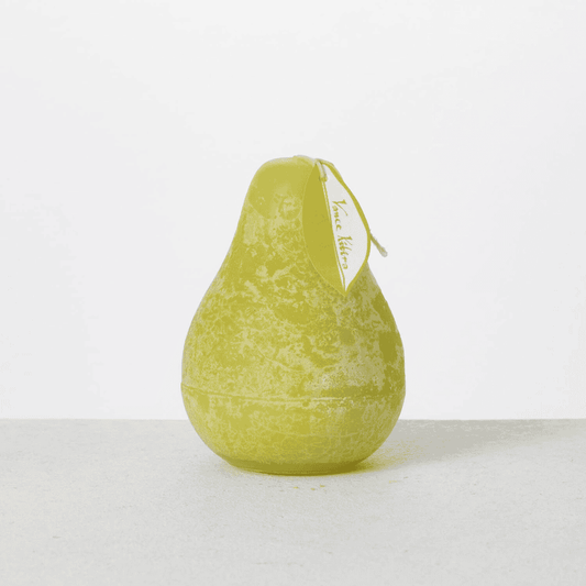 Timber Pear Candle (3" x 4") - Green