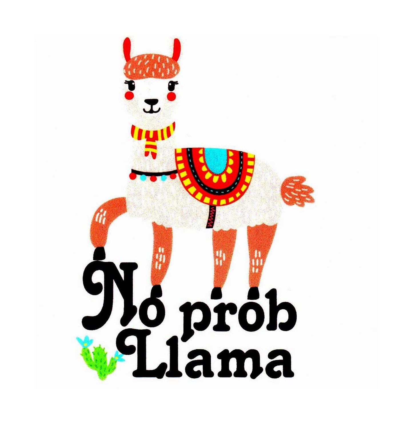 No Prob Llama Sticker