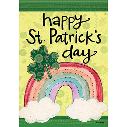 St. Patricks Patterns Durasoft Large Flag - 28" x 40"