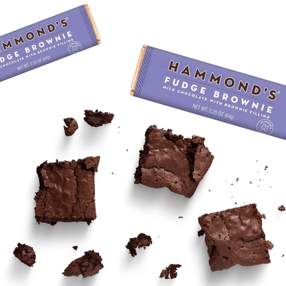 Hammonds Fudge Brownie Ganache Milk Chocolate Bar