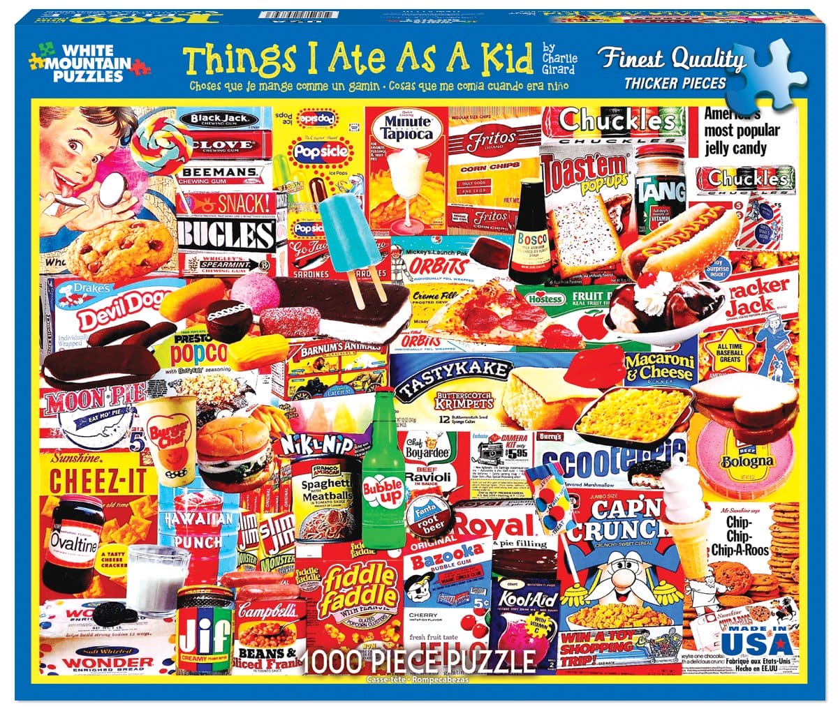 Things I Ate As A Kid - 1000 Piece Jigsaw Puzzle