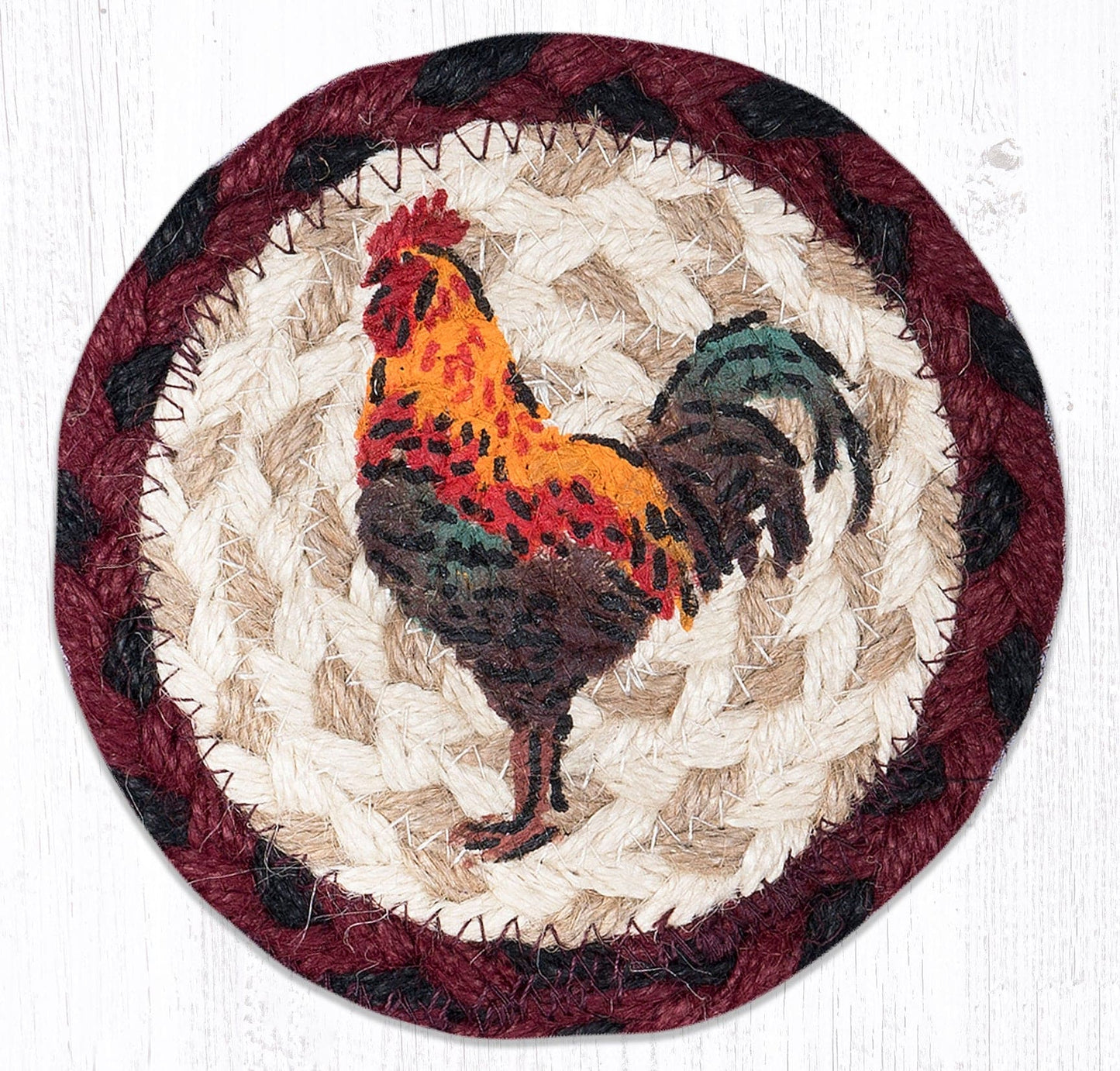 Round Braided Trivet - - Shelburne Country Store