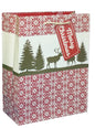 Rustic Christmas Gift Bag -