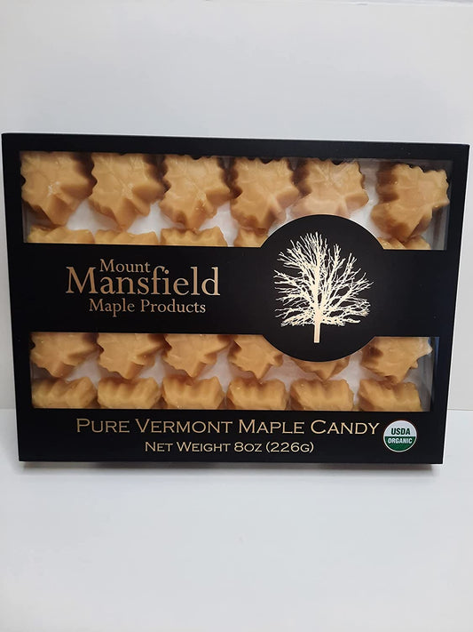 Mount Mansfield Organic Pure Maple Sugar Candy - 8 ounce