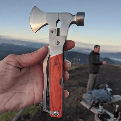 Axe Multi-Tool - Hammer, Screwdrivers, Pliers, Wire Cutter & More