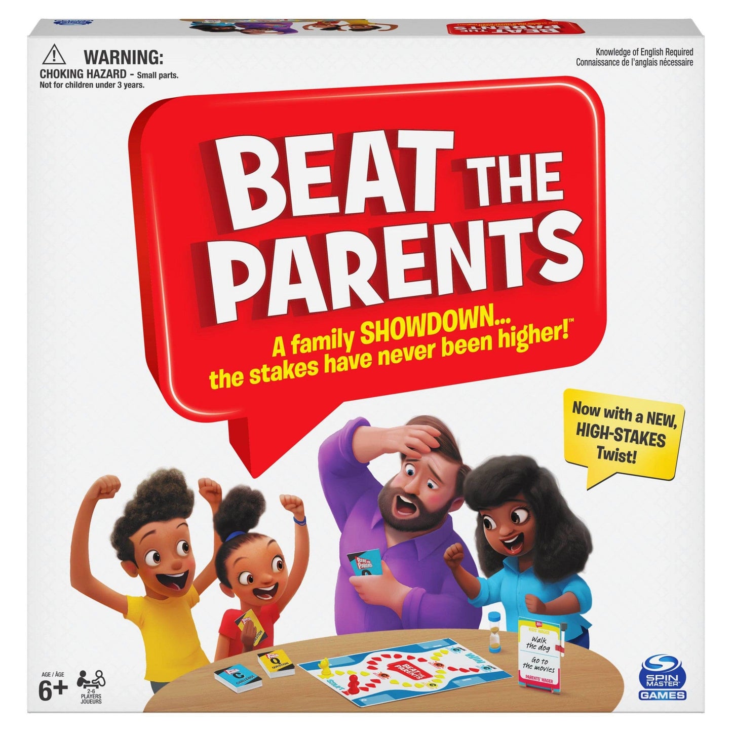 Beat the Parents Ultimate Family Showdown Board Game