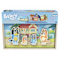 4-Pack of Wooden Puzzles with Bluey