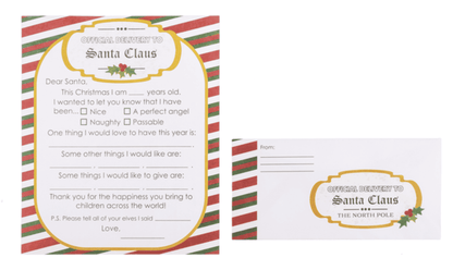 Letter to Santa Stationary