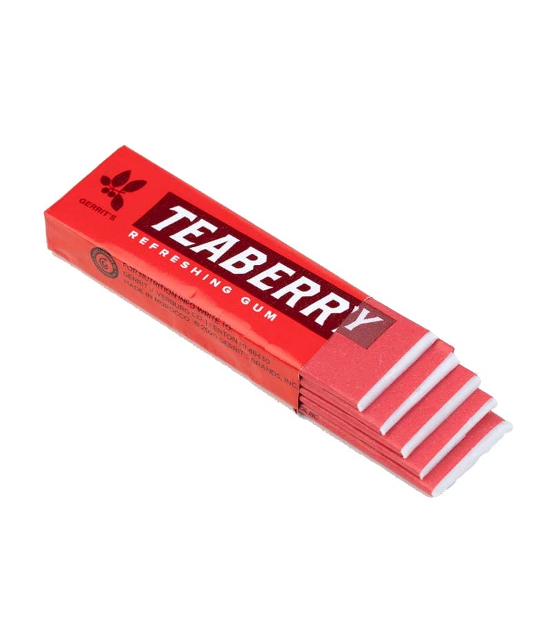 Verburg - Teaberry Gum - 5 Stick Pack