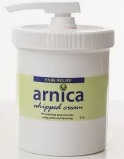 16oz Arnica Whipped Cream  With Pump - Sore Muscles Achy Joints Relief