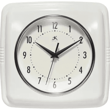 Retro Square Indoor Clock -