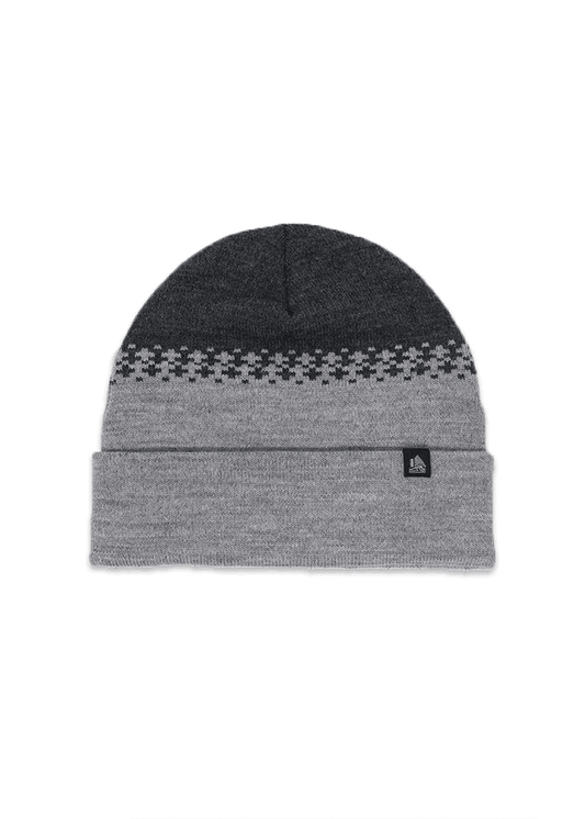 PlusDot Cuffed Beanie - Grey