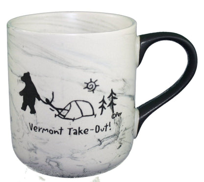 Vermont 'Take-Out' Marble Coffee Mug